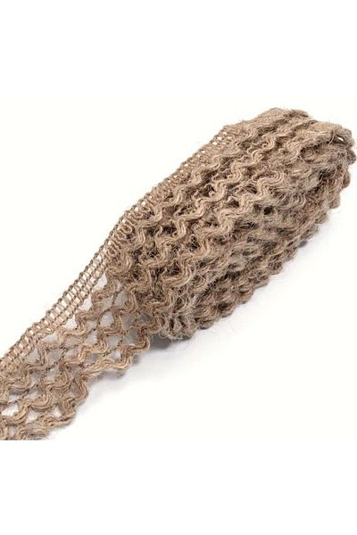 OZN AKSESUAR Wicker Ribbon Jute Ribbon Crafts Home Decorations and Gift Wrap Ornament