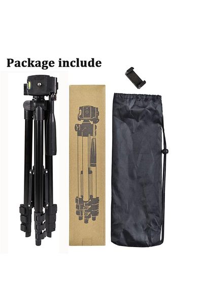 Nagnahz Package B Na-3120 Phone Tripod Stand 40inch Universal Photography For Gopro Iphone Samsung Xiaomi Hu