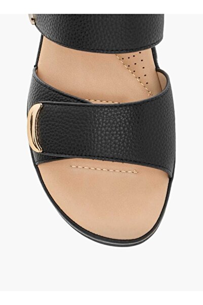 Flora Bella by Shoexpress Flora Bella Monogram Print Slip-On Comfort Sandals