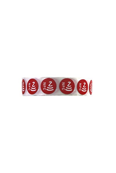 Choice5 6pcs Red 6pcs NFC Ntag213 144 Bytes Wet Tag Stickers 13.56MHz ISO1444...