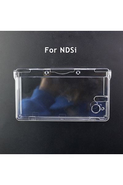 JCD For NDSi JCD Plastic Clear Crystal Protective Hard Shell Skin Case Cover For GBA SP NDSL DSI NDSi XL
