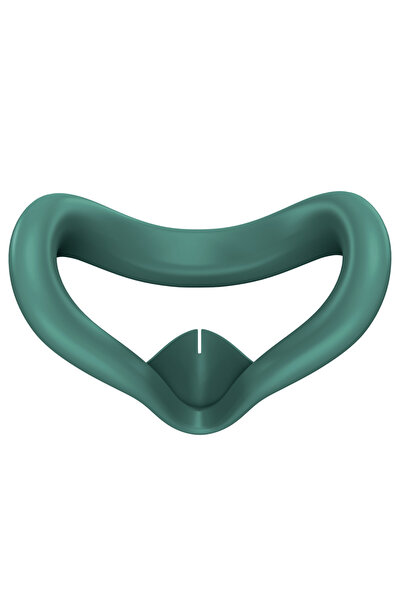 Choice غطاء وسادة وجه سيليكون VR باللون الأخضر لجهاز Meta Quest 3S، ملحقات Me...