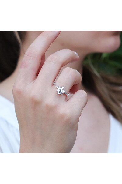 Necati Gün Lotus Çiçeği Gümüş Yüzük