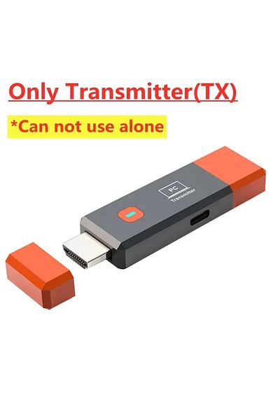 Vikefon Only Tx Wireless Hdmi-compatible Video Transmitter And Receiver Extender Kit Tv Stick Dongle Adapter