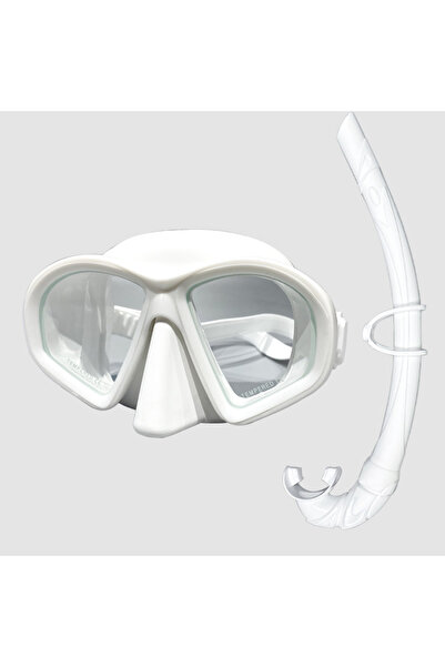 Choice قناع غوص احترافي أبيض بالكامل، بدلة غطس، تنورة من السيليكون للبالغين، ...