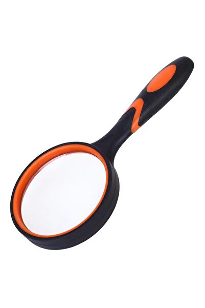 Choice عدسة مكبرة برتقالية 50 مم 10x مكبرة للقراءة محمولة لكبار السن والأطفال...