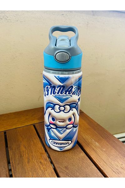 Cuppy Box Sanrio Cinnamoroll Printed Water Bottle
