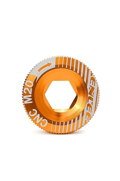 Choice M20 gold ENLEE Bike Crank Cover Crank Screw Aluminum Alloy Mountain Bike Color M18 M20 Compatible Wi