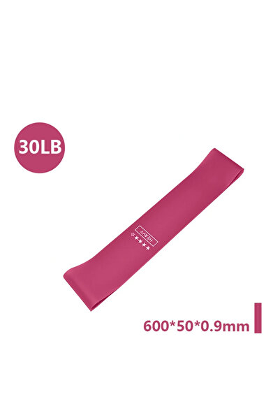 Choice Fuchsia Portable Fitness Workout Equipment Resistance Bands Yoga Gym E...