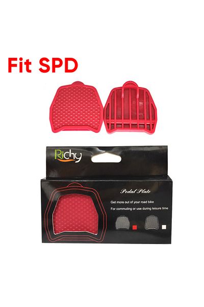 Choice Fit SPD-Red Bicycle Pedal Adapter fit SPD for KEO System Road Bike Pedals Converter Bicycle Clipless