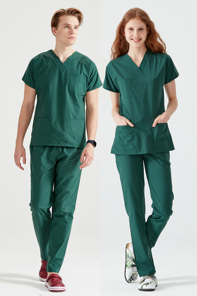 DRMOON بدلة تيريكوتون للجنسين من دكتور غرايز - مستشفى جراحي للممرضات والأطباء