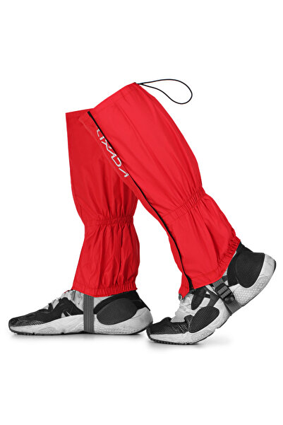 Choice مقاس واحد أحمر من Lixada Gaiters للاستخدام في الهواء الطلق والتزلج والتخييم والمشي لمسافات طويلة والتسلق والثلج ومضاد للماء والرياح