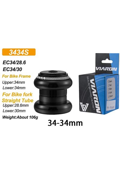 Choice 3434s Mtb Road Bike Internal Threadless Headset Semi-integrated Cnc Headset 1 1/8"-1 1/2" Sealed Bea