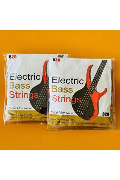 Choice1 4 Strings 2Sets B20 Nickel Alloy Wound Electric Bass Strings Set Plat...