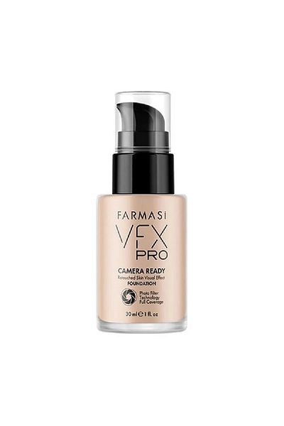 Farmasi Vfx Pro Camera Ready Foundation - Medium Ivory 30ml