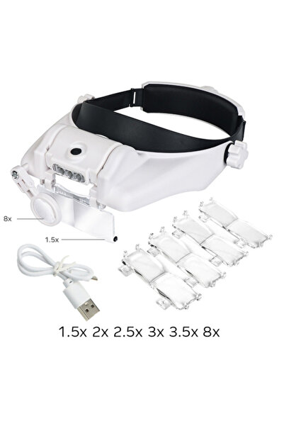 Choice1 Group 1 USB Rechargeable Glasses Loupe Watchmaker Repair Tool Glasses...