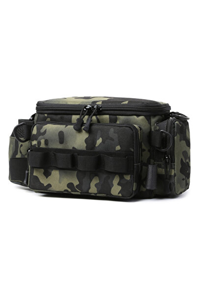 scione حقائب أدوات الصيد السوداء Cp حقيبة الخصر حقيبة الخصر طعوم الصيد صندوق ...