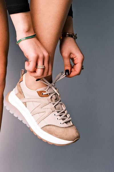 Lal Shoes & Bags Pantofi Spo cu dungi Alison pentru femei-VISION