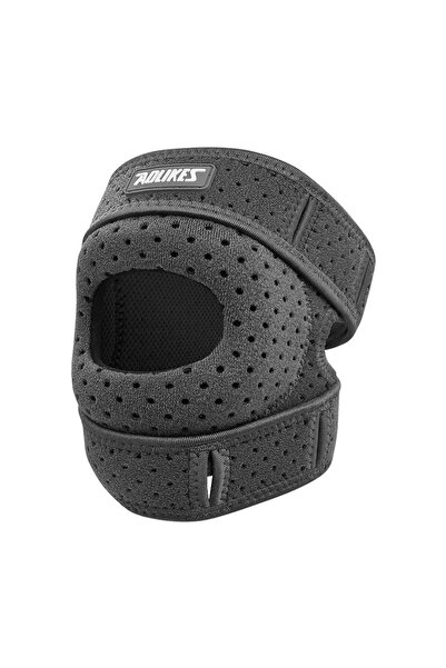 Aolikes دعامة الركبة AOLIKES باللون الرمادي الداكن قطعة واحدة حزام دعم وتر ال...