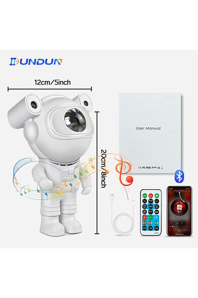 Choice Music No Sticker Kids Star DIY Projector Night Light with Remote Control 360 Adjustable Design Astro