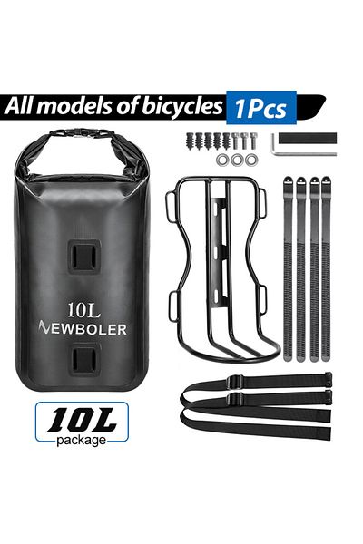 Choice BAG118 1PCS 2024 NEWBOLER Portable Waterproof Bicycle Fork Bag 10L Portable Bike Bag Electric Scoote
