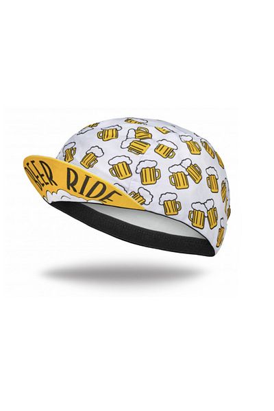 Choice Gold Classic Retro SweetMatt Classic Retro Beer Coffee Ice Cream Cartoon Polyester Cycling Caps Bicy