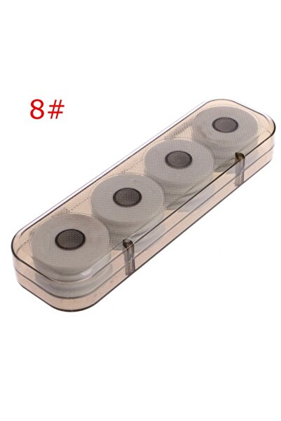 Choice 8 8/16 قطعة صندوق أدوات صيد شفاف بتصميم مغناطيسي صندوق خط صيد بكرة خط ...