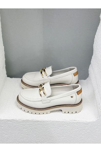 Mammamia D25YA-3695 ДАМСКИ МОКАСИНКИ ОТ КОЖА С КАТАРАМА 4 СМ DUSERI