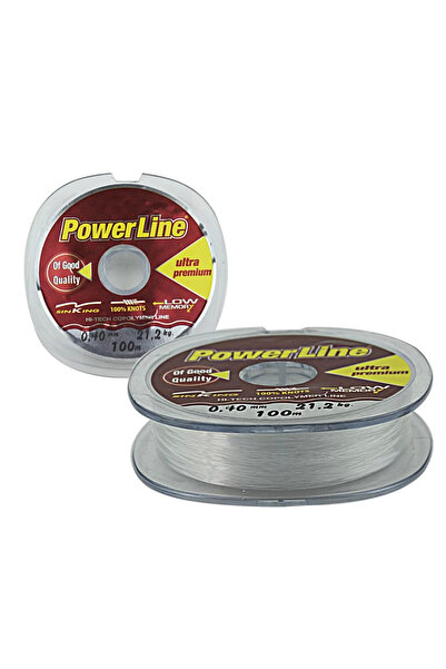 Genel Markalar Power Line Ultra Soft 100 M. Makara Misina Power Lıne-0,40 Mm