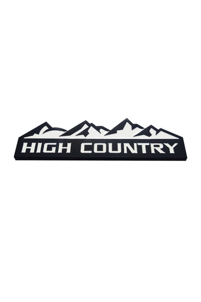 Choice ملصق سيارة من سبائك الزنك ثلاثي الأبعاد من HIGH COUNTRY مناسب لسيارات ...