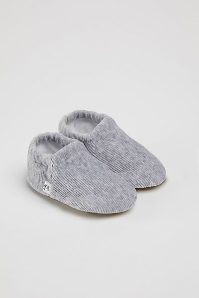 BabyZilla Non-Slip Sole Corduroy Baby Booties Organic Cotton Lining Home Boots Slippers Nursery Shoes
