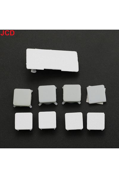 JCD C For Ps3 Slim 2000 3000 4000 70000 Game Console Plastic Rubber Feet Cover Set Full Set Screws.