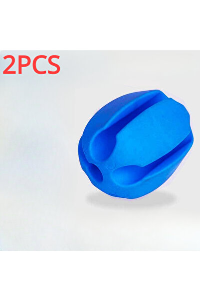 Choice مشبك تثبيت كرة قضيب الصيد الأزرق - قطعتان - حامل قضيب الصيد الواقي - ج...