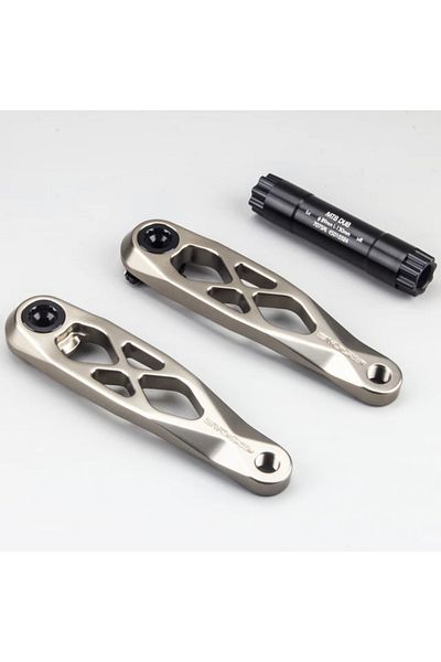 Choice 165mm Titanium Crank EVOSID Ultralight MTB Bike Crank 165mm DUB Axis 29mm Mountain Bicycle Crankset