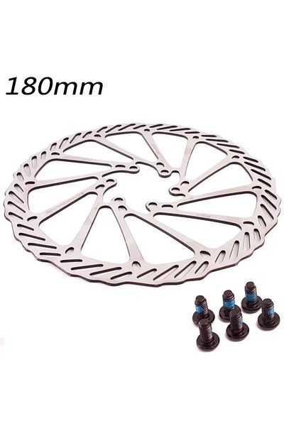Choice 1pc 180mm 2pc Mtb Bicycle Disc Avid Brake Rotor Stainless Steel 6 Bolts Brake Disc 160mm 180mm 203mm