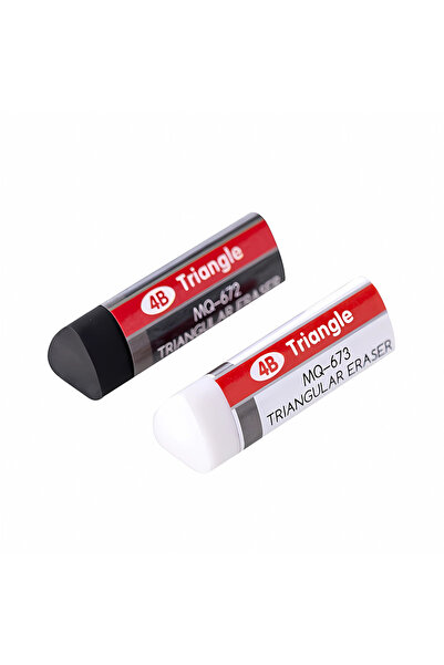 Choice ممحاة مطاطية جديدة من طراز 4B، قطعتان باللونين الأبيض والأسود، ممحاة م...