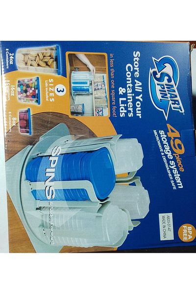 Generic طقم علب بلاستيك لتنظيم المطبخ 49 قطعه