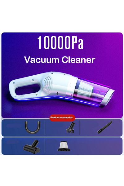 Choice Black Handheld Home Vacuum Cleaner Rechargeable Portable Vacuum Cleaner Car Home Dual Purpose Wirele