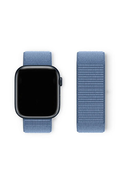Generic 38mm-40mm-41mm WU Nylon loop For Apple Watch Band Ultra-2 49mm 44mm 4...