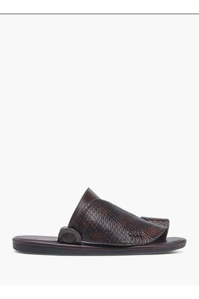 LBL by Shoexpress Panelled Slip-On Arabic Sandals