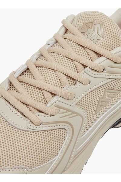 Oaklan by Shoexpress Mesh Panelled Sports Shoes with Lace-Up Closure