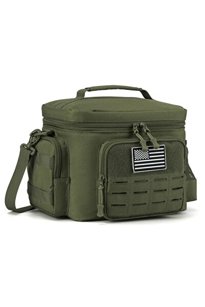 Choice حقيبة تبريد حرارية تكتيكية خضراء للاستخدام في الهواء الطلق وعلبة غداء ...