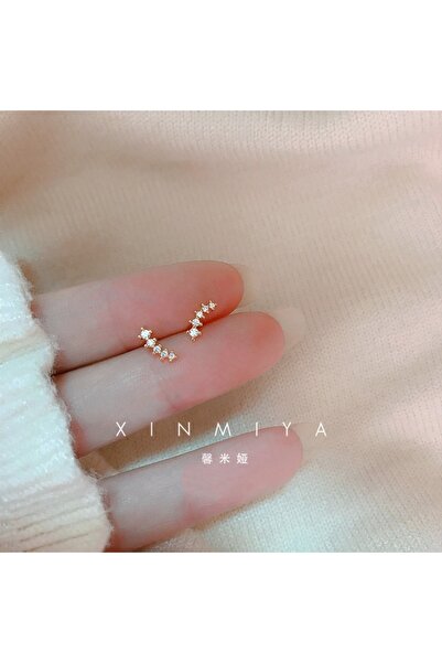 Choice أقراط XY16 أنيقة للنساء، صغيرة الحجم، على شكل حلوى، مضادة للحساسية، أقراط أذن للبنات، بسيطة، باللون الذهبي