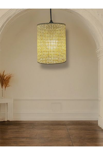 EvLight Hazeran Rattan Pendant Lamp Chandelier