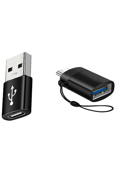 Choice H 2PCS USB 3.0 To Type C OTG Charger Adapter Connector Type-C to USB Male To Type-c Adapt Converter.