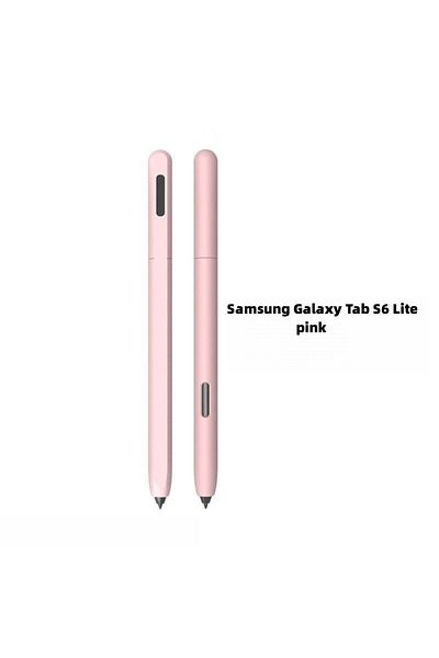 Choice S6 Lite-pink Silicone Pencil Case Tablet Touch Stylus Pen Cover Solid Color for Samsung Galaxy Tab S