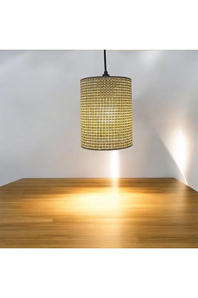 EvLight Hazeran Rattan Pendant Lamp Chandelier