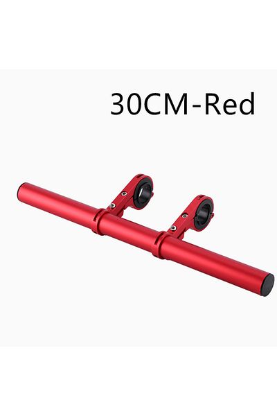 Choice 30CM-Red 10/20/30cm Bicycle Handlebar Extended Bracket MTB Headlight Mount Extented Bar Road Mountai