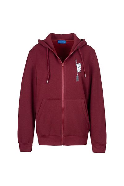 M MOONCOVER Women's Fleece Hooded Zip-Up Sweatshirt - Lion Lover 3 Yarn Combination
