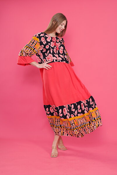 mervemoda Women's Summer Short Sleeve Dress